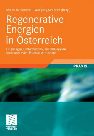 Carte Regenerative Energien in OEsterreich Martin Kaltschmitt