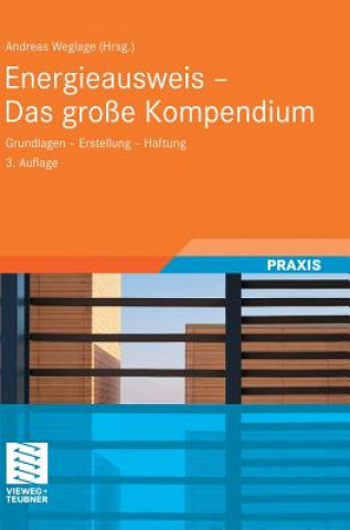 Könyv Energieausweis - Das Grosse Kompendium Andreas Weglage