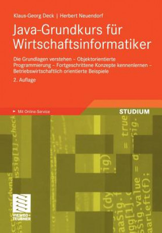 Livro Java-Grundkurs fur Wirtschaftsinformatiker Klaus-Georg Deck