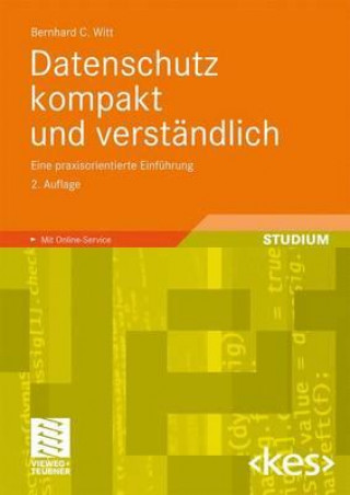 Kniha Datenschutz Kompakt Und Verstandlich Bernhard C. Witt