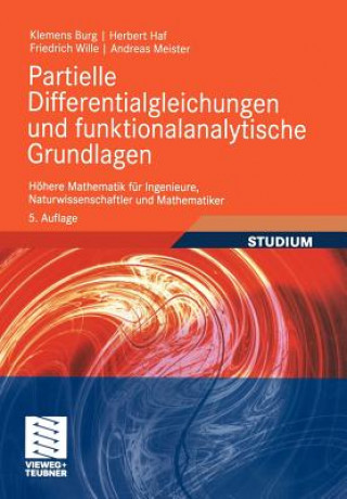 Könyv Partielle Differentialgleichungen Und Funktionalanalytische Grundlagen Klemens Burg