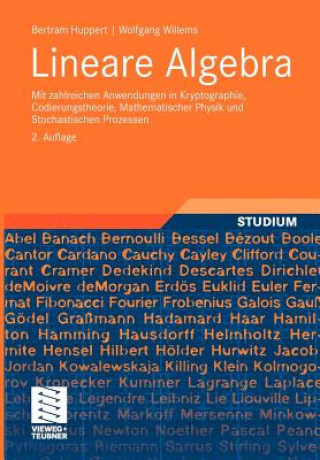 Könyv Lineare Algebra Bertram Huppert