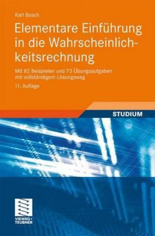 Livre Elementare Einführung in die Wahrscheinlichkeitsrechnung Karl Bosch