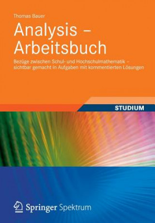 Könyv Analysis - Arbeitsbuch Thomas Bauer