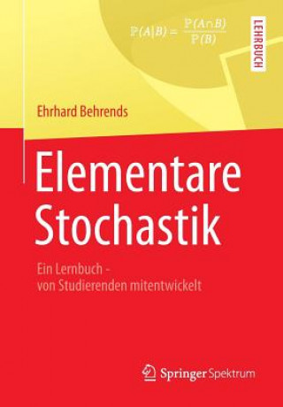 Livre Elementare Stochastik Ehrhard Behrends