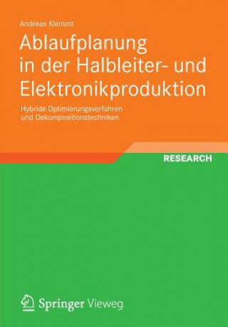 Carte Ablaufplanung in Der Halbleiter- Und Elektronikproduktion Andreas Klemmt
