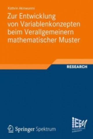 Könyv Zur Entwicklung Von Variablenkonzepten Beim Verallgemeinern Mathematischer Muster Kathrin Akinwunmi