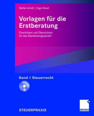 Kniha Vorlagen Fur Die Erstberatung - Steuerrecht Stefan Arndt