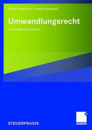 Kniha Umwandlungsrecht Jürgen Hegemann