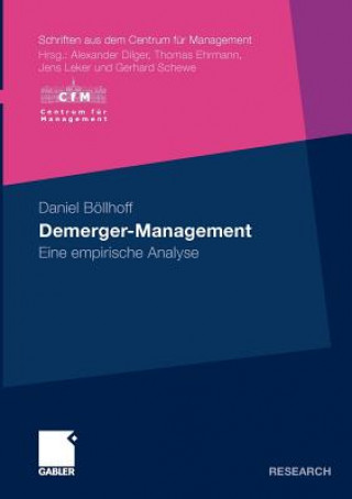 Knjiga Demerger-Management Daniel Böllhoff