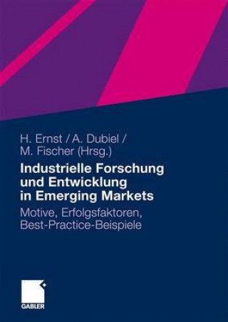 Knjiga Industrielle Forschung und Entwicklung in Emerging Markets Holger Ernst