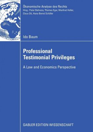 Book Professional Testimonial Privileges Ido Baum