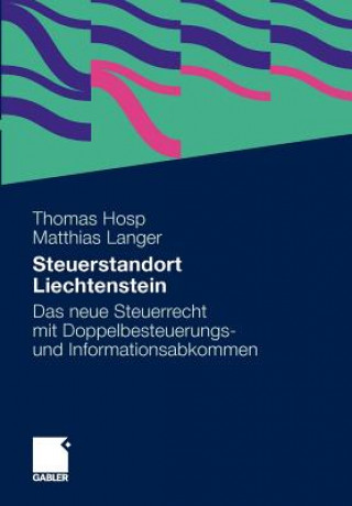 Kniha Steuerstandort Liechtenstein Thomas Hosp