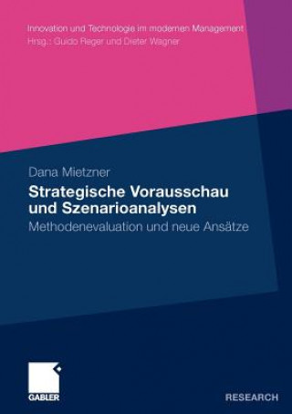 Knjiga Strategische Vorausschau Und Szenarioanalysen Dana Mietzner