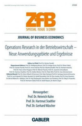 Carte Operations Research in der Betriebswirtschaft Heinrich Kuhn