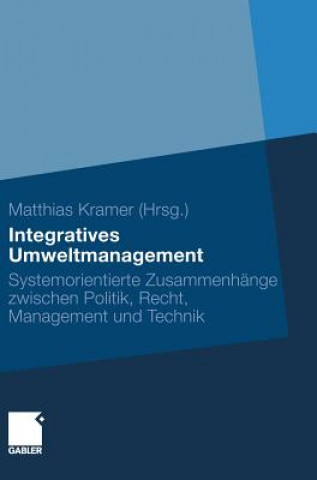 Книга Integratives Umweltmanagement Matthias Kramer