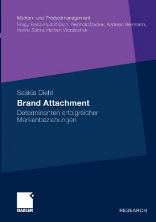 Libro Brand Attachment Saskia Diehl