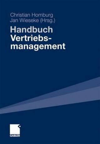 Kniha Handbuch Vertriebsmanagement Christian Homburg