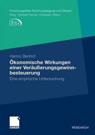 Könyv OEkonomische Wirkungen Einer Verausserungsgewinnbesteuerung Hanno Benhof