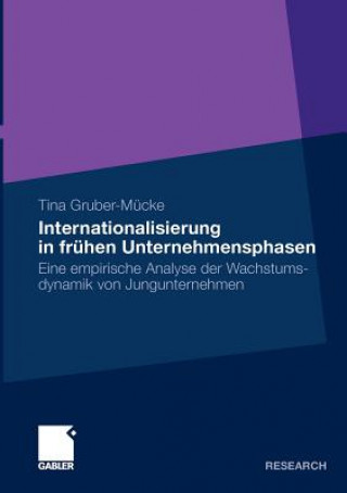Kniha Internationalisierung in fruhen Unternehmensphasen Tina Gruber-Mücke