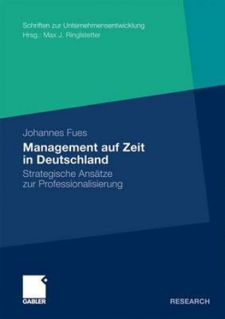 Книга Management Auf Zeit in Deutschland Johannes Fues