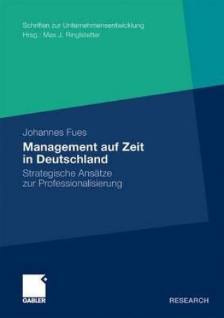 Książka Management Auf Zeit in Deutschland Johannes Fues