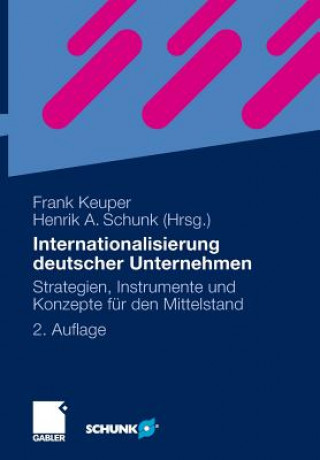 Kniha Internationalisierung Deutscher Unternehmen Frank Keuper