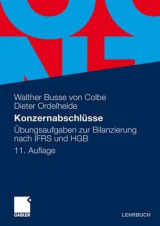 Knjiga Konzernabschlusse Walther Busse von Colbe