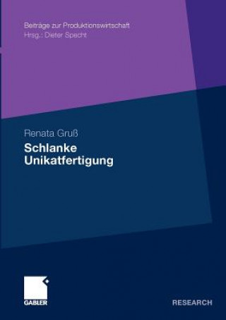 Libro Schlanke Unikatfertigung Renata Gruß