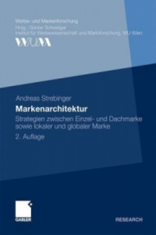 Kniha Markenarchitektur Andreas Strebinger