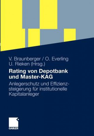 Książka Rating Von Depotbank Und Master-Kag Volker Braunberger