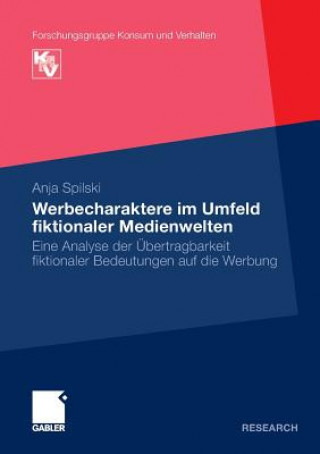 Kniha Werbecharaktere Im Umfeld Fiktionaler Medienwelten Anja Spilski