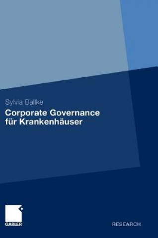 Könyv Corporate Governance Fur Krankenhauser Sylvia Ballke