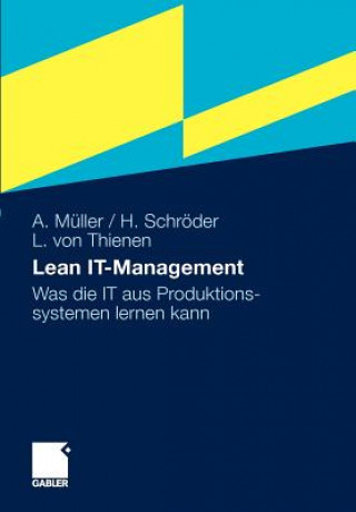 Książka Lean It-Management Arno Müller