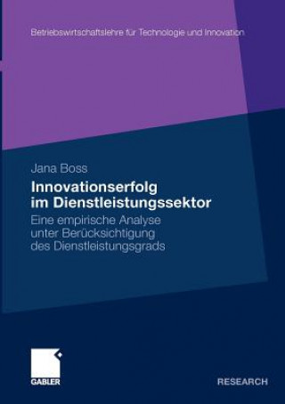 Carte Innovationserfolg Im Dienstleistungssektor Jana Boss