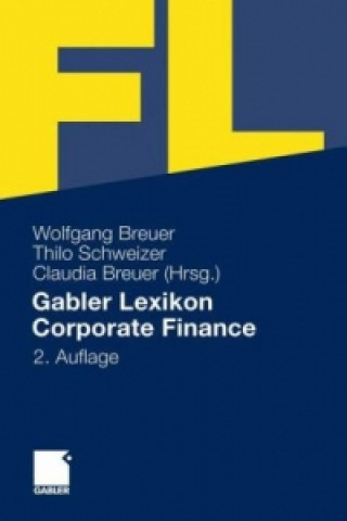 Book Gabler Lexikon Corporate Finance Claudia Breuer