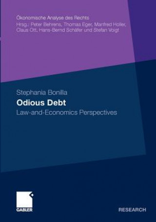 Knjiga Odious Debt Stephania Bonilla