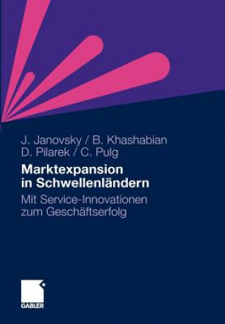 Kniha Marktexpansion in Schwellenlandern Jürgen Janovsky