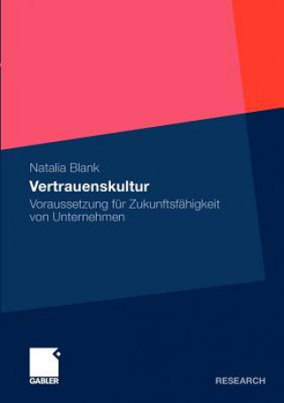 Book Vertrauenskultur Natalia Blank