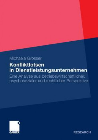 Buch Konfliktlotsen in Dienstleistungsunternehmen Michaela Grosser