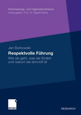 Könyv Respektvolle Fuhrung Jan Borkowski