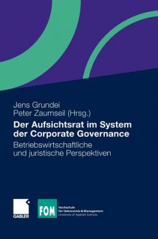 Könyv Der Aufsichtsrat Im System Der Corporate Governance Jens Grundei