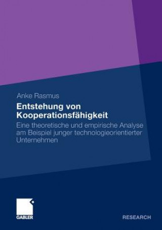 Kniha Entstehung Von Kooperationsfahigkeit Anke Rasmus