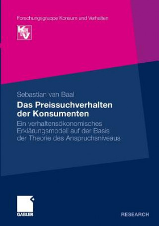 Книга Das Preissuchverhalten Der Konsumenten Sebastian van Baal