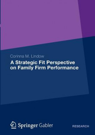 Kniha Strategic Fit Perspective on Family Firm Performance Corinna M. Lindow