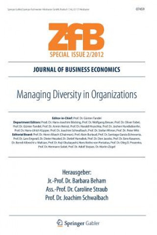Kniha Managing Diversity in Organizations Barbara Beham