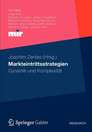 Книга Markteintrittsstrategien Joachim Zentes