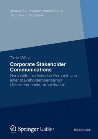 Libro Corporate Stakeholder Communications Timo Wuerz