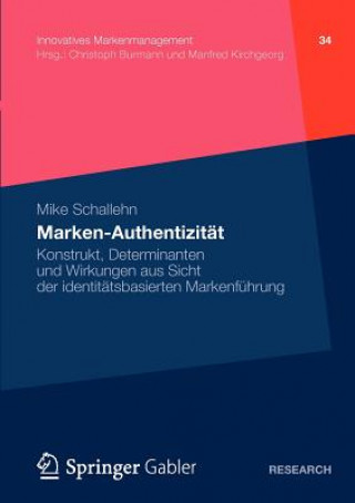 Kniha Marken-Authentizitat Mike Schallehn