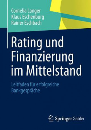 Książka Rating und Finanzierung im Mittelstand Cornelia Langer